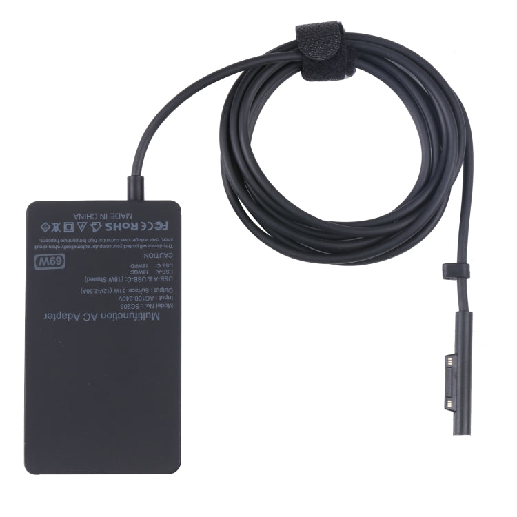 SC202 15V 2.58A 69W AC Power Charger Adapter for Microsoft Surface Pro 6/Pro 5/Pro 4 (US Plug) - For Microsoft by PMC Jewellery | Online Shopping South Africa | PMC Jewellery | Buy Now Pay Later Mobicred