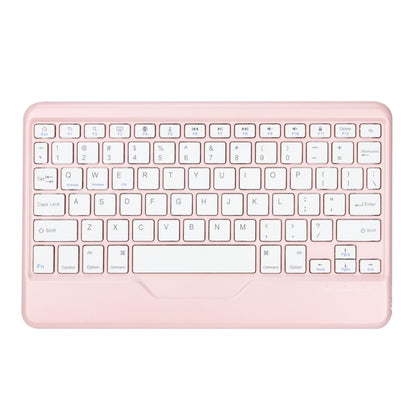 Z098B Pen Slot Bluetooth Keyboard Leather Tablet Case For iPad Air 2022/2020 (Pink) - For iPad Air by PMC Jewellery | Online Shopping South Africa | PMC Jewellery | Buy Now Pay Later Mobicred