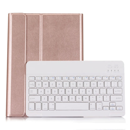 ST 860S For Samsung Galaxy Tab S6 10.5 inch T860 / T865 Detachable Backlight Bluetooth Keyboard Tablet Case with Stand & Pen Slot Function (Rose Gold) - Samsung Keyboard by PMC Jewellery | Online Shopping South Africa | PMC Jewellery