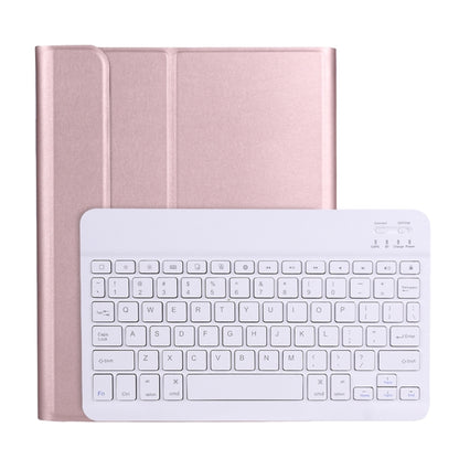 A11B 2020 Ultra-thin ABS Detachable Bluetooth Keyboard Tablet Case for iPad Pro 11 inch (2020), with Pen Slot & Holder (Rose Gold) - For iPad Pro by PMC Jewellery | Online Shopping South Africa | PMC Jewellery | Buy Now Pay Later Mobicred