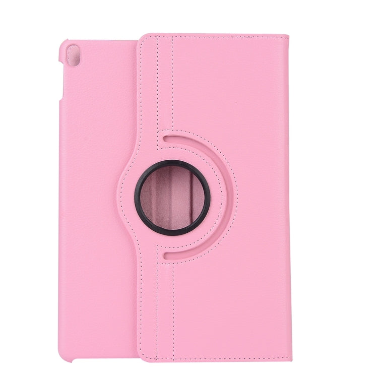 Litchi Texture 360 Degree Spin Multi-function Horizontal Flip Leather Protective Case with Holder for iPad Pro 10.5 inch / iPad Air (2019) (Pink) - iPad Pro 10.5 inch Cases by PMC Jewellery | Online Shopping South Africa | PMC Jewellery | Buy Now Pay Later Mobicred