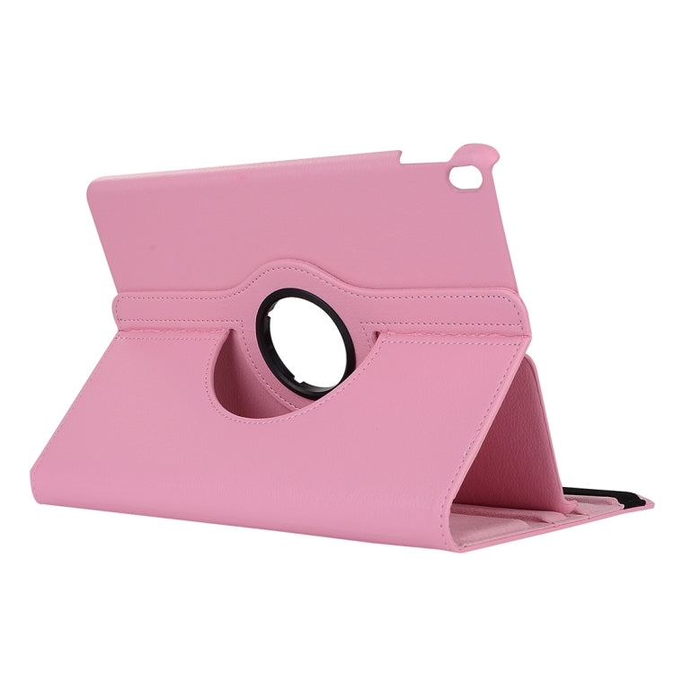 Litchi Texture 360 Degree Spin Multi-function Horizontal Flip Leather Protective Case with Holder for iPad Pro 10.5 inch / iPad Air (2019) (Pink) - iPad Pro 10.5 inch Cases by PMC Jewellery | Online Shopping South Africa | PMC Jewellery | Buy Now Pay Later Mobicred