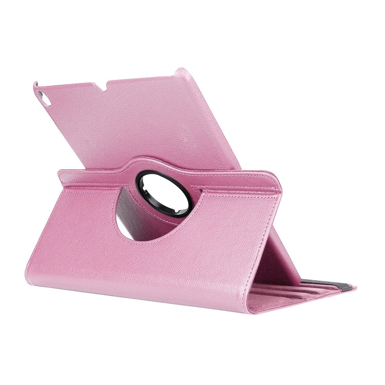 Litchi Texture 360 Degree Spin Multi-function Horizontal Flip Leather Protective Case with Holder for iPad Pro 10.5 inch / iPad Air (2019) (Pink) - iPad Pro 10.5 inch Cases by PMC Jewellery | Online Shopping South Africa | PMC Jewellery | Buy Now Pay Later Mobicred