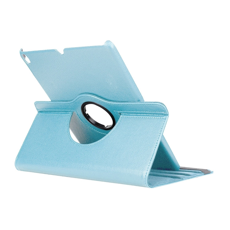 Litchi Texture 360 Degree Spin Multi-function Horizontal Flip Leather Protective Case with Holder for iPad Pro 10.5 inch / iPad Air (2019) (Baby Blue) - iPad Pro 10.5 inch Cases by PMC Jewellery | Online Shopping South Africa | PMC Jewellery | Buy Now Pay Later Mobicred