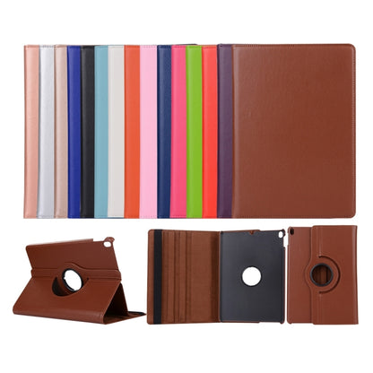 Litchi Texture 360 Degree Spin Multi-function Horizontal Flip Leather Protective Case with Holder for iPad Pro 10.5 inch / iPad Air (2019) (Brown) - iPad Pro 10.5 inch Cases by PMC Jewellery | Online Shopping South Africa | PMC Jewellery | Buy Now Pay Later Mobicred