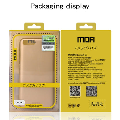 For iPhone XS Max MOFI Frosted PC Ultra-thin Full Coverage Protective Case (Gold) - More iPhone Cases by MOFI | Online Shopping South Africa | PMC Jewellery