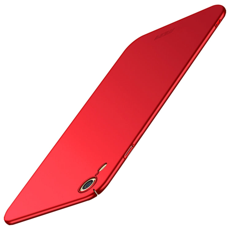 For iPhone XR MOFI Frosted PC Ultra-thin Full Coverage Protective Case (Red) - More iPhone Cases by MOFI | Online Shopping South Africa | PMC Jewellery