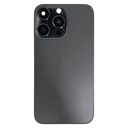 Back Cover with Appearance Imitation of iP15 Pro for iPhone XR(Black) - Back Cover by PMC Jewellery | Online Shopping South Africa | PMC Jewellery | Buy Now Pay Later Mobicred