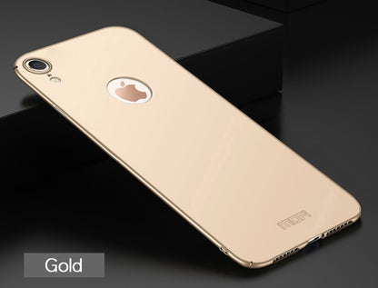 For iPhone XR MOFI Frosted PC Ultra-thin Full Coverage Case (Gold) - More iPhone Cases by MOFI | Online Shopping South Africa | PMC Jewellery