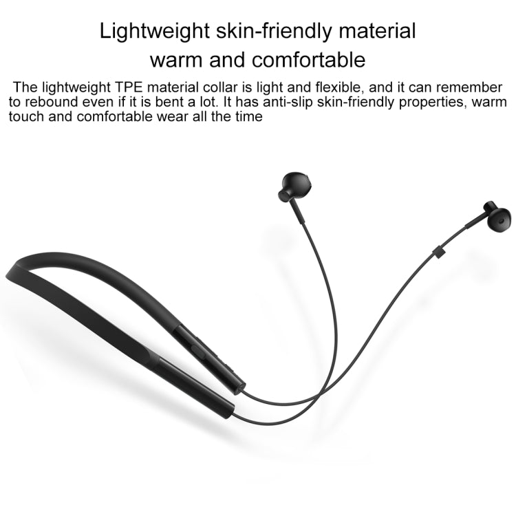 Original Xiaomi Bluetooth 4.2 Neck-mounted Earphones for iPhone & Android Smart Phones or Other Bluetooth Audio Devices(Black) - Neck-mounted Earphone by Xiaomi | Online Shopping South Africa | PMC Jewellery | Buy Now Pay Later Mobicred