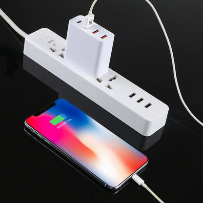 A3P 3A Max Output USB-C / Type-C + QC3.0 + Dual USB 4 Ports Wall Travel Charger, US Plug - USB Charger by PMC Jewellery | Online Shopping South Africa | PMC Jewellery | Buy Now Pay Later Mobicred