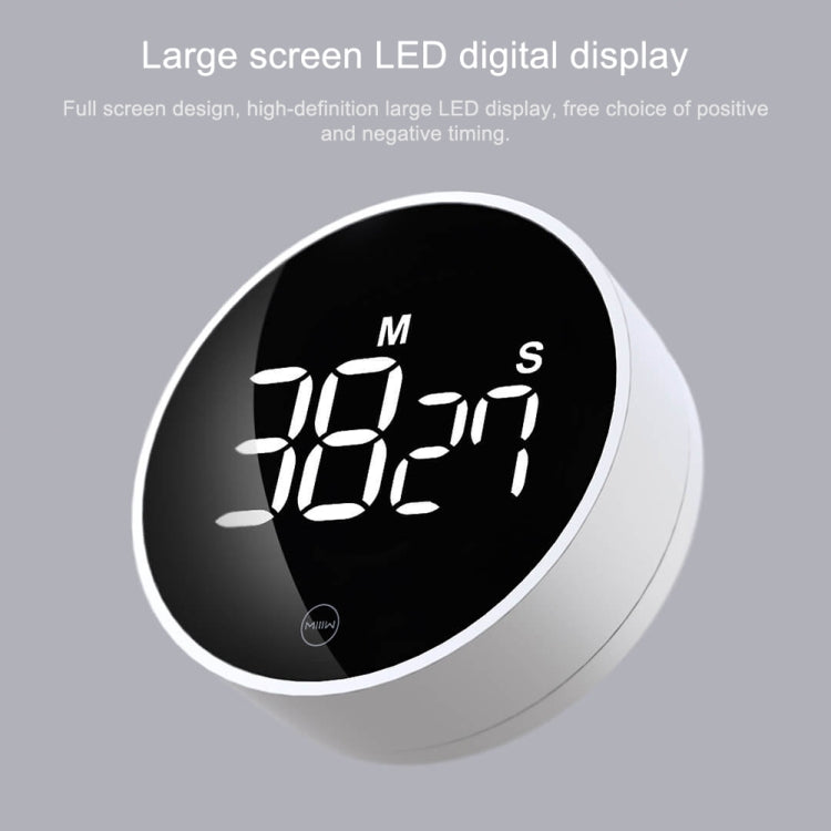 Original Xiaomi Youpin Miiiw Kitchen Adjustable Magnetic LED Digital Display Cooking Alarm Clock Rotary Timer - Digital Countdown by Xiaomi | Online Shopping South Africa | PMC Jewellery