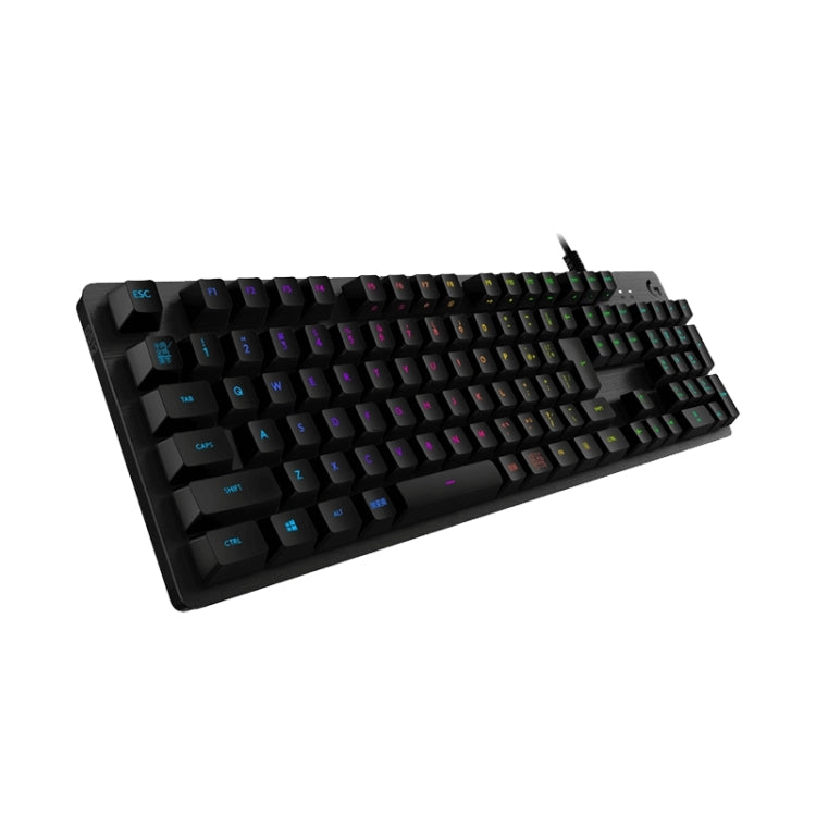 Logitech G512 RGB L-axis Mechanical Wired Gaming Keyboard, Length: 1.8m (Black) - Wired Keyboard by Logitech | Online Shopping South Africa | PMC Jewellery | Buy Now Pay Later Mobicred