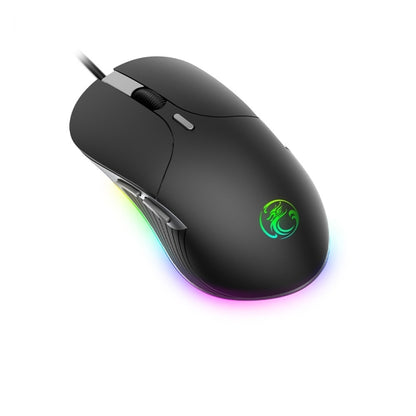 iMICE X6 Wired Mouse  6-button Colorful RGB Gaming Mouse(Black) - Wired Mice by iMICE | Online Shopping South Africa | PMC Jewellery | Buy Now Pay Later Mobicred