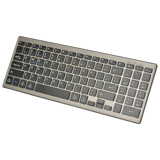 168 2.4Ghz + Bluetooth  Dual Mode Wireless Keyboard Compatible with iSO & Android & Windows - Wireless Keyboard by PMC Jewellery | Online Shopping South Africa | PMC Jewellery | Buy Now Pay Later Mobicred