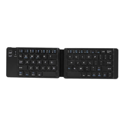 Mini Wireless Bluetooth Folding Keyboard (Black) - Wireless Keyboard by PMC Jewellery | Online Shopping South Africa | PMC Jewellery | Buy Now Pay Later Mobicred