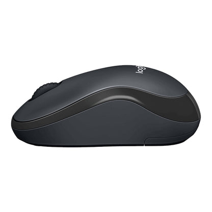 Logitech M220 1200DPI 2.4GHz Ergonomic Wireless Mouse (Black) - Wireless Mice by Logitech | Online Shopping South Africa | PMC Jewellery | Buy Now Pay Later Mobicred