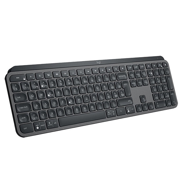 Logitech MX Keys Wireless Bluetooth Silent Keyboard (Black) - Wireless Keyboard by Logitech | Online Shopping South Africa | PMC Jewellery | Buy Now Pay Later Mobicred