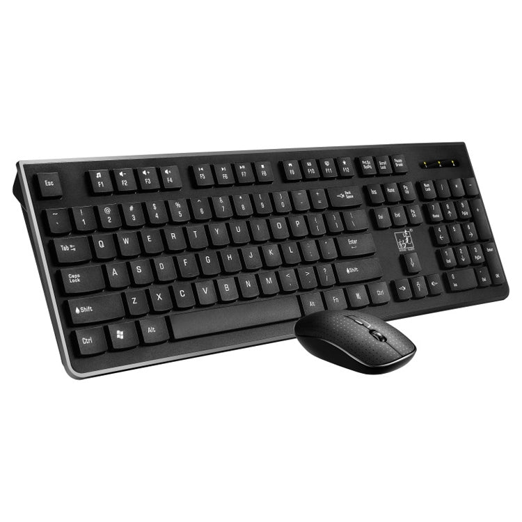 ZGB 8810 Mute Wireless Keyboard + Mouse Set (Black) - Wireless Keyboard by Chasing Leopard | Online Shopping South Africa | PMC Jewellery | Buy Now Pay Later Mobicred