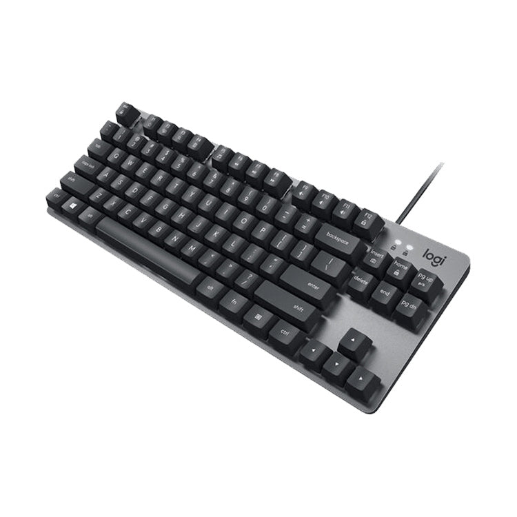 Logitech K835 Mini Mechanical Wired Keyboard, Red Shaft (Black) - Wired Keyboard by Logitech | Online Shopping South Africa | PMC Jewellery | Buy Now Pay Later Mobicred