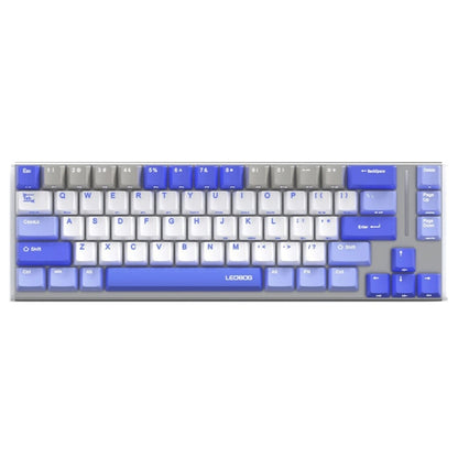 LEOBOG K67 2.4G Bluetooth Wireless RGB Three Mode Customized Mechanical Keyboard, Ice Crystal Switch (Blue) - Wireless Keyboard by PMC Jewellery | Online Shopping South Africa | PMC Jewellery | Buy Now Pay Later Mobicred