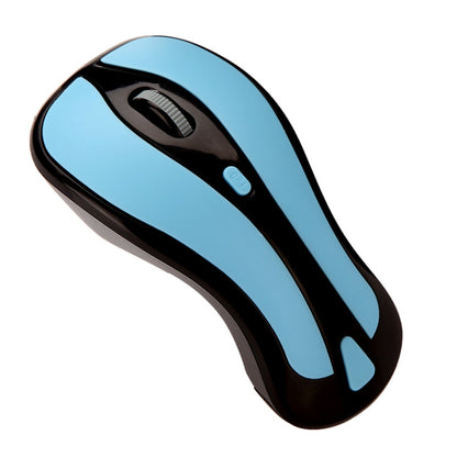 PR-01 6D Gyroscope Fly Air Mouse 2.4G USB Receiver 1600 DPI Wireless Optical Mouse for Computer PC Android Smart TV Box (Blue + Black) - Wireless Mice by PMC Jewellery | Online Shopping South Africa | PMC Jewellery | Buy Now Pay Later Mobicred