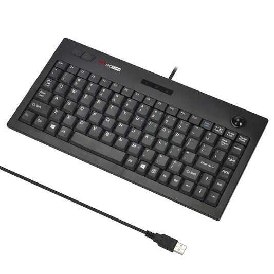 MC Saite MC-9712 Wired 88 Keys Multimedia Computer Keyboard with Trackball for Windows - Wired Keyboard by MC Saite | Online Shopping South Africa | PMC Jewellery | Buy Now Pay Later Mobicred