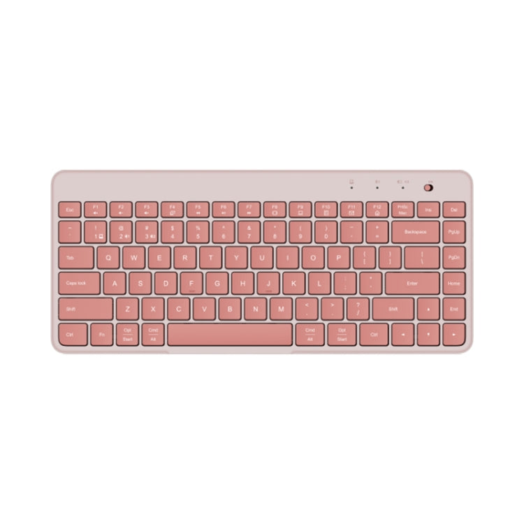 Original Xiaomi XMBXJP01YM 85 Keys Portable Dual-mode Keyboard (Pink) - Wireless Keyboard by Xiaomi | Online Shopping South Africa | PMC Jewellery | Buy Now Pay Later Mobicred