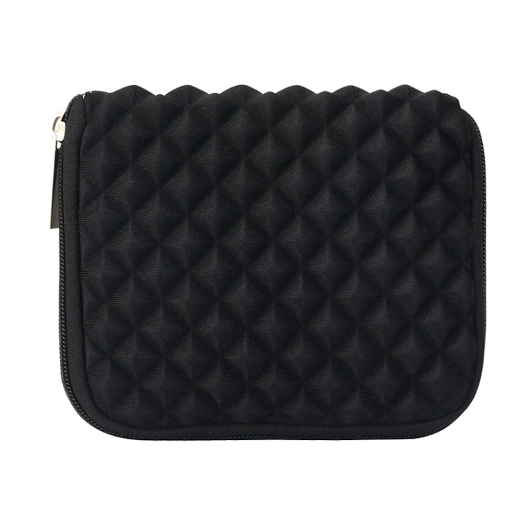 Diamond Texture Laptop Power Bag, Size: 16 x 13 x 1.5cm (Black) - Other by PMC Jewellery | Online Shopping South Africa | PMC Jewellery | Buy Now Pay Later Mobicred