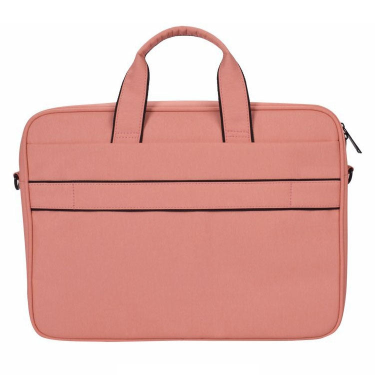 DJ03 Waterproof Anti-scratch Anti-theft One-shoulder Handbag for 15.6 inch Laptops, with Suitcase Belt(Pink) - 15.6 - 17 inch by PMC Jewellery | Online Shopping South Africa | PMC Jewellery | Buy Now Pay Later Mobicred