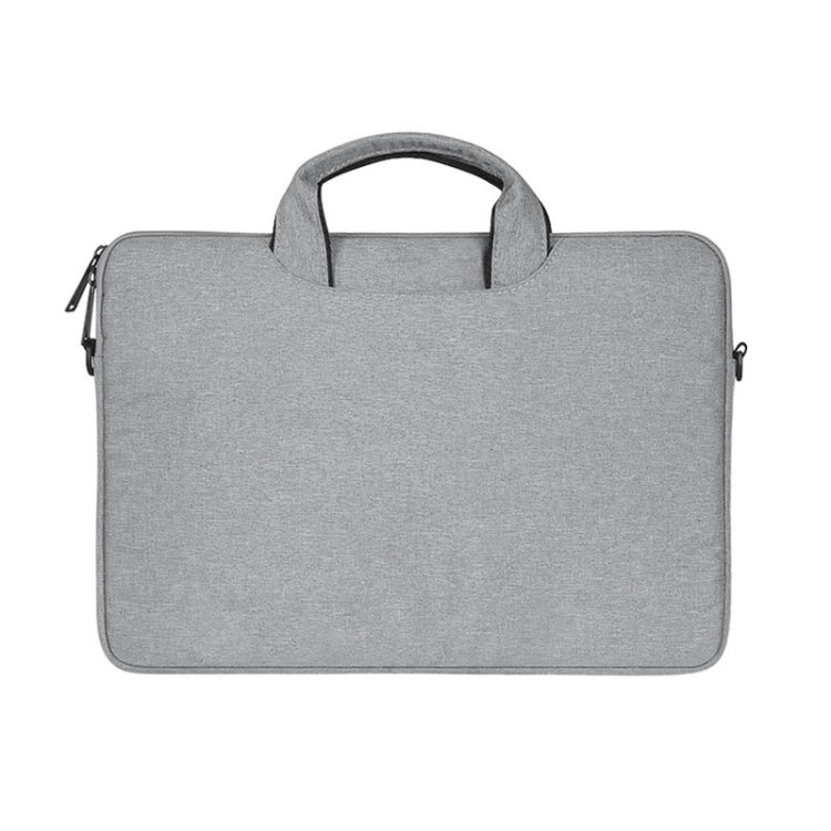 ST01S Waterproof Oxford Cloth Hidden Portable Strap One-shoulder Handbag for 13.3 inch Laptops(Light Grey) - 13.3 inch by PMC Jewellery | Online Shopping South Africa | PMC Jewellery | Buy Now Pay Later Mobicred