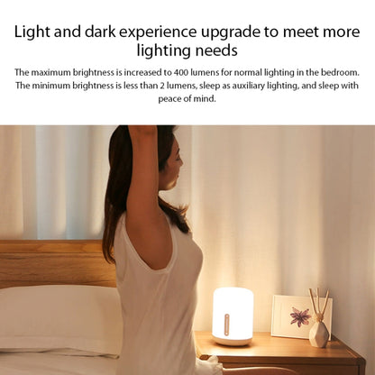 Original Xiaomi Mijia Bedside Lamp 2 LED Night Light Touch & Smart App Control - Night Lights by Xiaomi | Online Shopping South Africa | PMC Jewellery | Buy Now Pay Later Mobicred