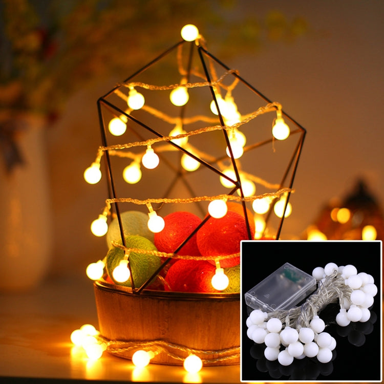 4m LED Decoration Light, 40 LEDs 3 x AA Batteries Powered String Light with 3-Modes, DC 4.5V(Warm White) - Holiday Lights by PMC Jewellery | Online Shopping South Africa | PMC Jewellery | Buy Now Pay Later Mobicred