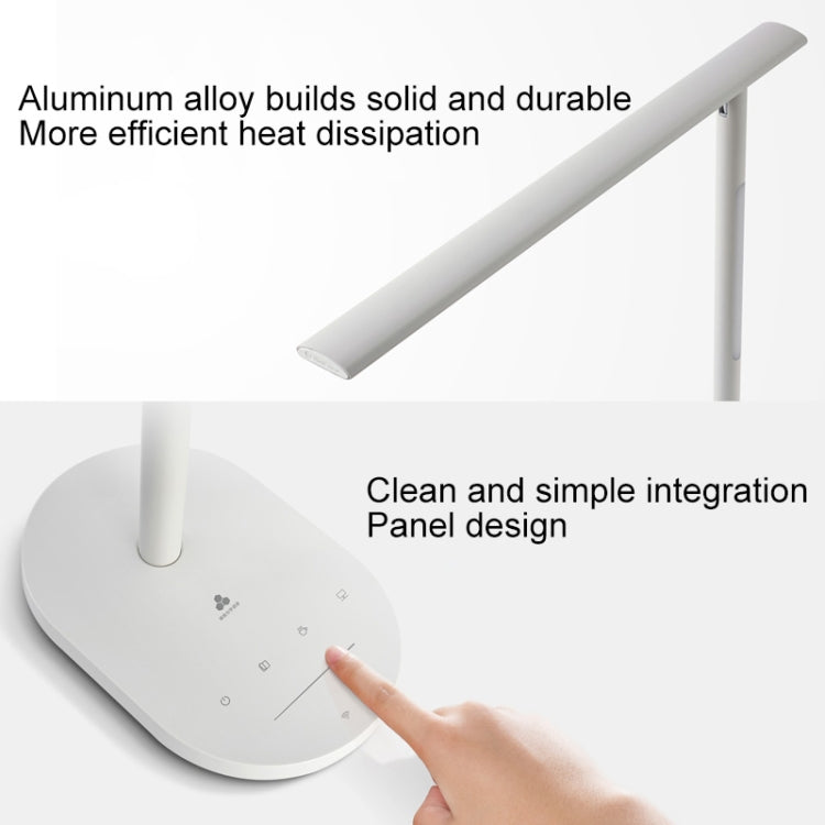 Original Huawei Smart OPPLE 2S LED Desk Lamp Folding Adjust Reading Table Lamp Brightness Lights, Support HUAWEI HiLink, US Plug(White) - Desk Lamps by Huawei | Online Shopping South Africa | PMC Jewellery | Buy Now Pay Later Mobicred