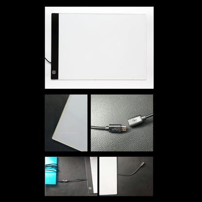 5W 3.5mm Ultra-thin USB A4 Paper LED Copy Pad Dimmable Digital Board Copy Desk Art Drawing Tracing Stencil Table Board -  by PMC Jewellery | Online Shopping South Africa | PMC Jewellery | Buy Now Pay Later Mobicred