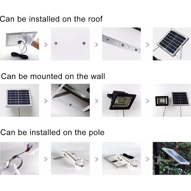 30W 170 LEDs IP67 Waterproof Solar Power Flood Light with Remote Control - Solar Lights by PMC Jewellery | Online Shopping South Africa | PMC Jewellery | Buy Now Pay Later Mobicred