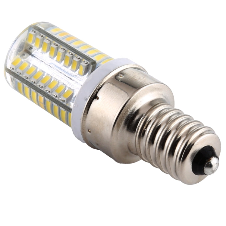 E12 SMD 3014 64 LEDs Dimmable LED Corn Light, AC 220V (White Light) - LED Blubs & Tubes by PMC Jewellery | Online Shopping South Africa | PMC Jewellery