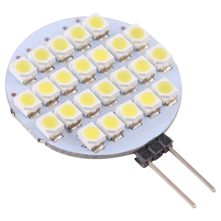 G4 24 LEDs SMD 3528 168LM 6000-6500K Stepless Dimming Energy Saving Light Pin Base Lamp Bulb, DC 12V(White Light) - LED Blubs & Tubes by PMC Jewellery | Online Shopping South Africa | PMC Jewellery