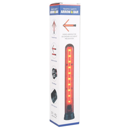 JT01 Rechargeable Traffic Safety Arrow Signal Light Warning Light Bar (Red Light) - Warning Lights by PMC Jewellery | Online Shopping South Africa | PMC Jewellery | Buy Now Pay Later Mobicred