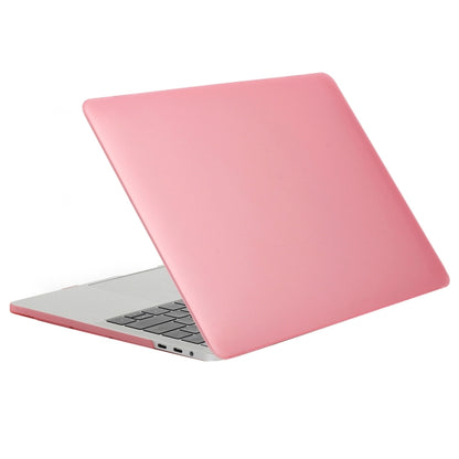 Laptop Frosted Texture PC Protective Case for 2016 New Macbook Pro 13.3 inch A2159 & A1706 & A1708(Pink) - MacBook Pro Cases by PMC Jewellery | Online Shopping South Africa | PMC Jewellery | Buy Now Pay Later Mobicred