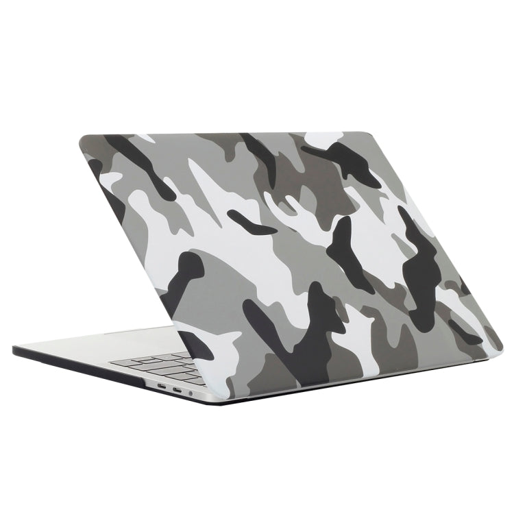 For 2016 New Macbook Pro 13.3 inch A1706 & A1708 Grey Camouflage Pattern Laptop Water Decals PC Protective Case - MacBook Pro Cases by PMC Jewellery | Online Shopping South Africa | PMC Jewellery | Buy Now Pay Later Mobicred