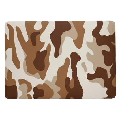 For 2016 New Macbook Pro 13.3 inch A1706 & A1708 Brown Camouflage Pattern Laptop Water Decals PC Protective Case - MacBook Pro Cases by PMC Jewellery | Online Shopping South Africa | PMC Jewellery | Buy Now Pay Later Mobicred