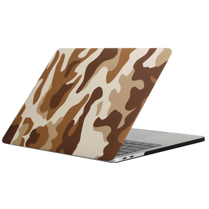 For 2016 New Macbook Pro 13.3 inch A1706 & A1708 Brown Camouflage Pattern Laptop Water Decals PC Protective Case - MacBook Pro Cases by PMC Jewellery | Online Shopping South Africa | PMC Jewellery | Buy Now Pay Later Mobicred