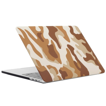 For 2016 New Macbook Pro 13.3 inch A1706 & A1708 Brown Camouflage Pattern Laptop Water Decals PC Protective Case - MacBook Pro Cases by PMC Jewellery | Online Shopping South Africa | PMC Jewellery | Buy Now Pay Later Mobicred