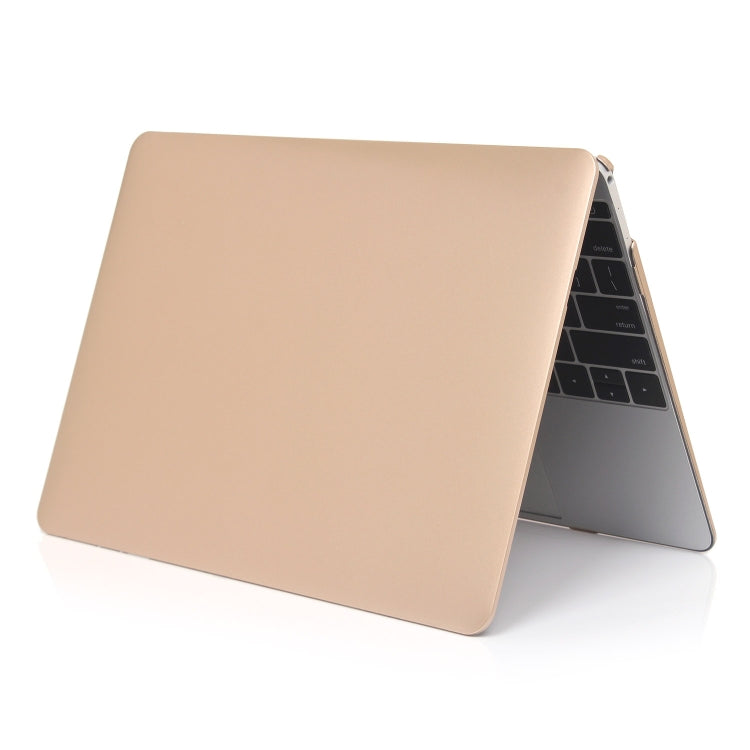 Laptop Metal Style Protective Case for MacBook Air 13.3 inch A1932 (2018) & A2179 (2020)(Gold) - MacBook Air Cases by PMC Jewellery | Online Shopping South Africa | PMC Jewellery | Buy Now Pay Later Mobicred