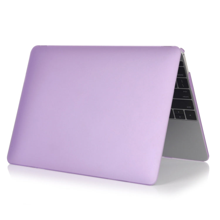 For MacBook Air 13.3 inch A1932 2018 & A2179 2020 & A2337 Laptop Matte Style Protective Case(Purple) - MacBook Air Cases by PMC Jewellery | Online Shopping South Africa | PMC Jewellery | Buy Now Pay Later Mobicred