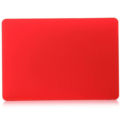 For MacBook Air 13.3 inch A1932 2018 & A2179 2020 & A2337 Laptop Matte Style Protective Case(Red) - MacBook Air Cases by PMC Jewellery | Online Shopping South Africa | PMC Jewellery | Buy Now Pay Later Mobicred