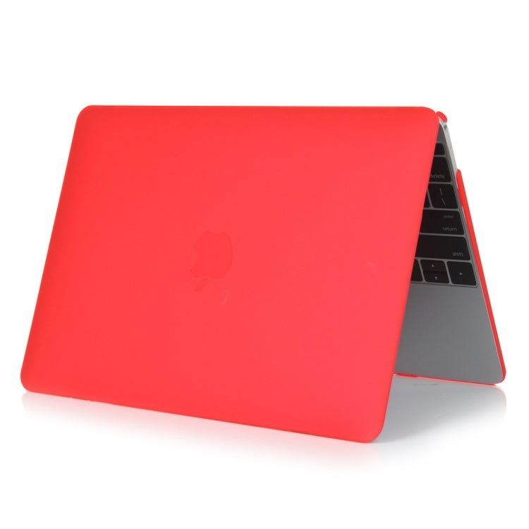 For MacBook Air 13.3 inch A1932 2018 & A2179 2020 & A2337 Laptop Matte Style Protective Case(Red) - MacBook Air Cases by PMC Jewellery | Online Shopping South Africa | PMC Jewellery | Buy Now Pay Later Mobicred