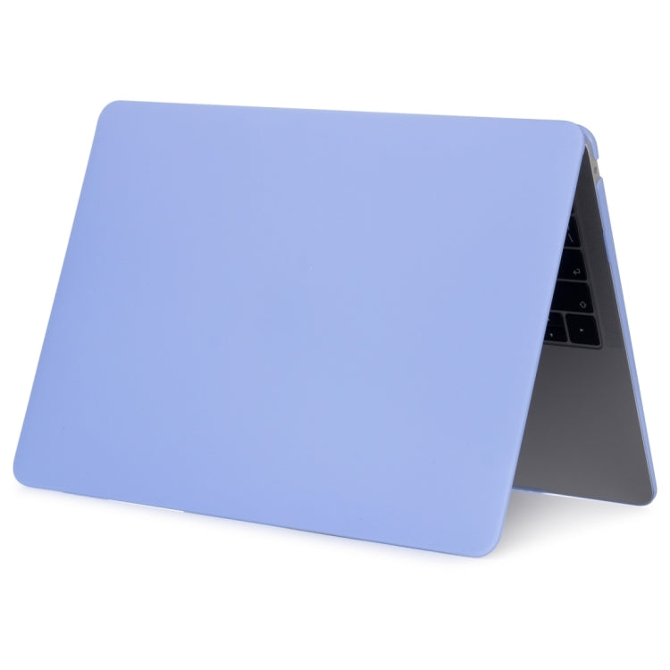 For MacBook Air 13.3 inch A1932 2018 & A2179 2020 & A2337 Laptop Matte Style Protective Case(Blue) - MacBook Air Cases by PMC Jewellery | Online Shopping South Africa | PMC Jewellery | Buy Now Pay Later Mobicred