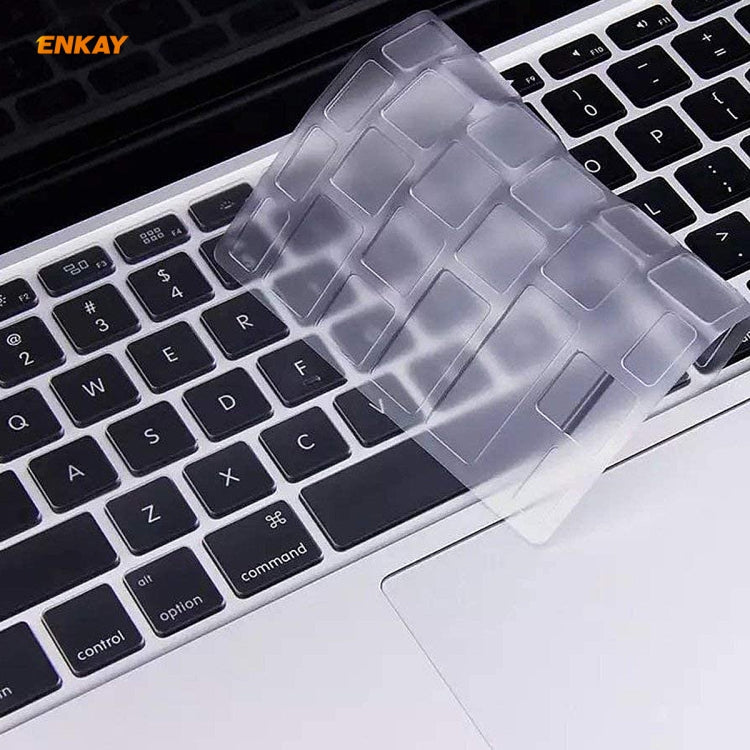 ENKAY TPU Keyboard Protector Cover for MacBook Air 13.3 inch A1932 (2018), EU Version - Keyboard Protector by ENKAY | Online Shopping South Africa | PMC Jewellery | Buy Now Pay Later Mobicred